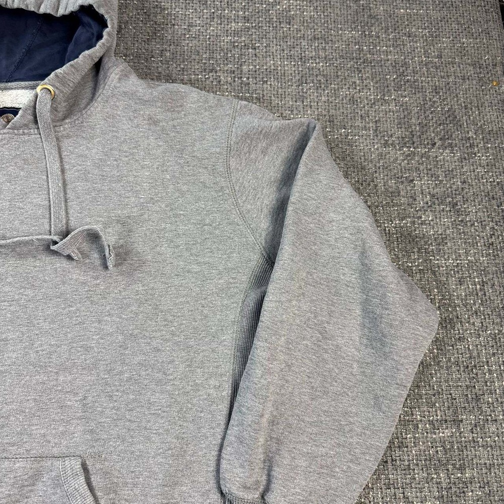 B.U.M. Equipment Hoodie Mens Medium Gray 90s Vintage Pullover BE-19-86 - Picture 3 of 16